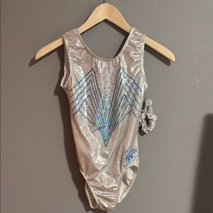 GK Silver and Blue Kids Bodysuit